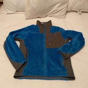 Patagonia Men’s R3 Hi loft Fleece Full Zip small Size Bluee